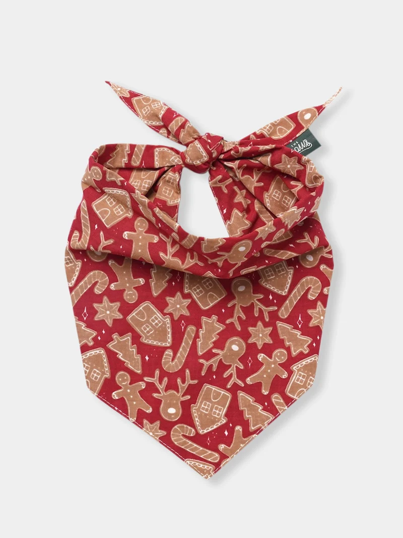 Bandana d'Hiver pour chien - Santa's Cookies 🎅🍪- The Paws