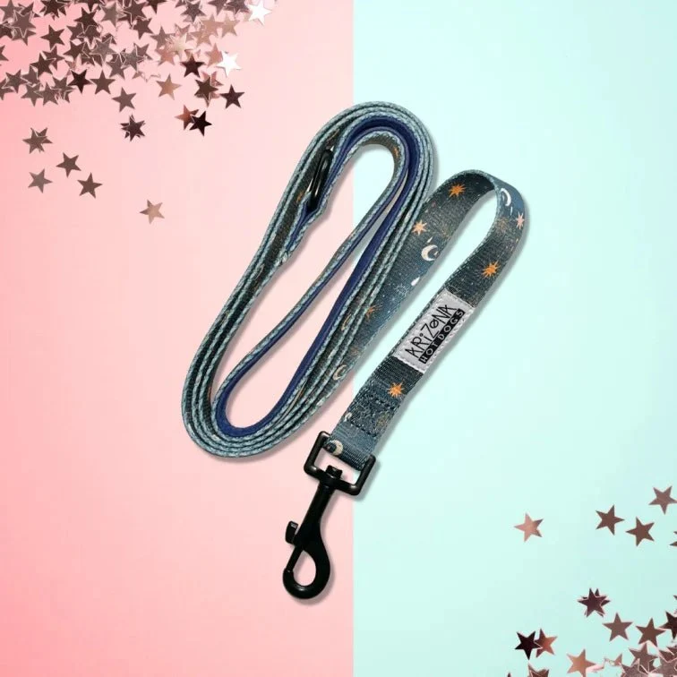 Laisse pour chien en nylon à motifs - Moonlight
