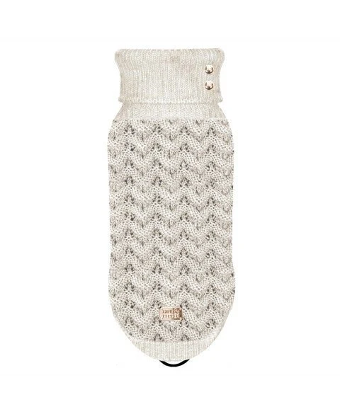 Pull pour chien Jana Beige - Tailles classiques et bouledogues