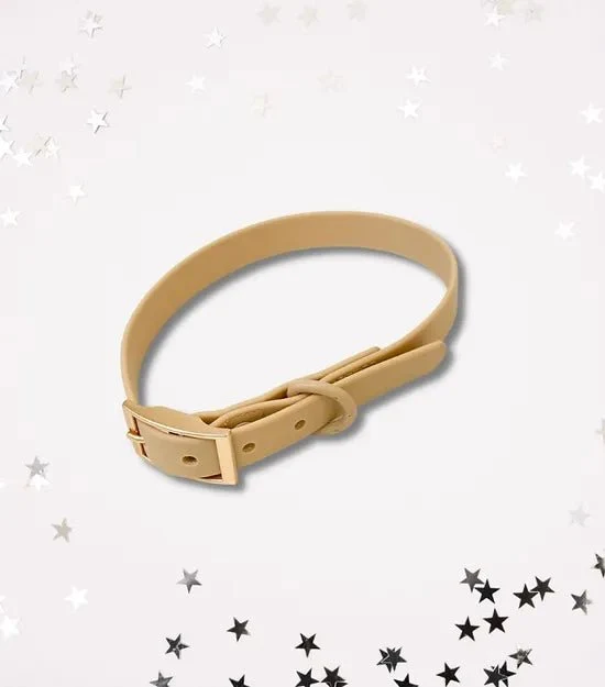 Collier imperméable pour chien Scorpius Nude (PVC)