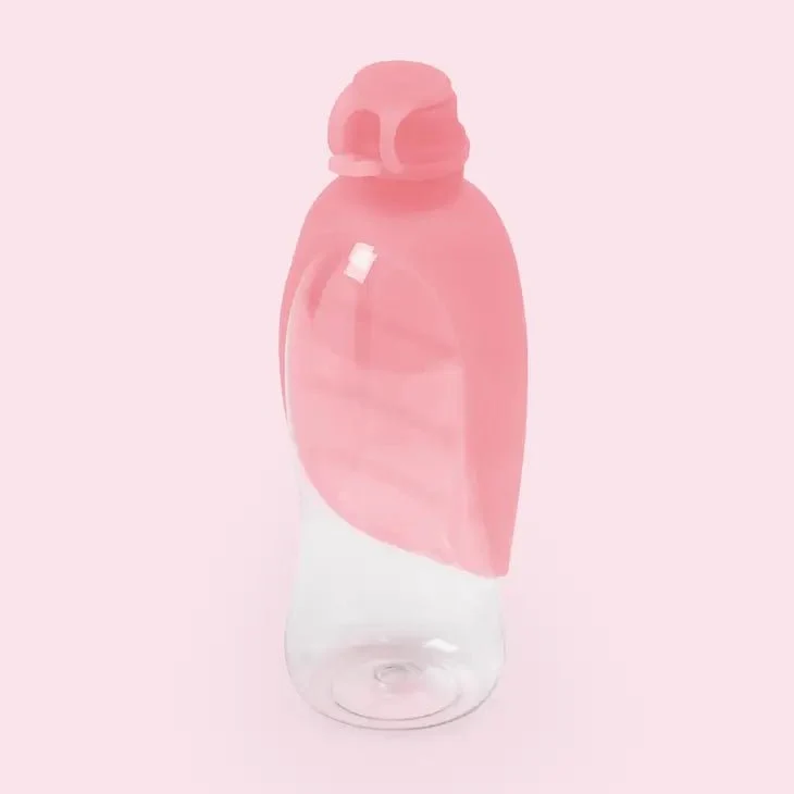 Distributeur d'eau pour chien Rose (500ml)