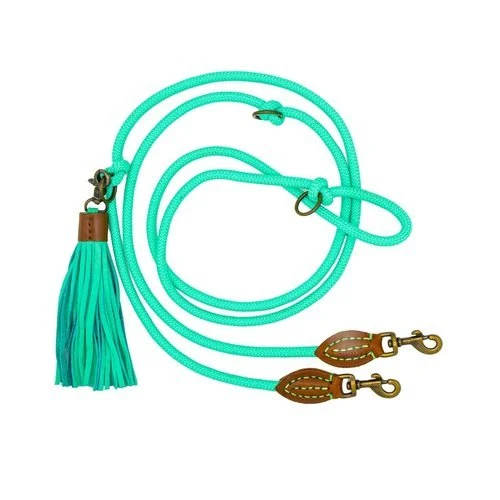 Laisse corde DWAM couleur Jade – Liberté turquoise & allure stylée