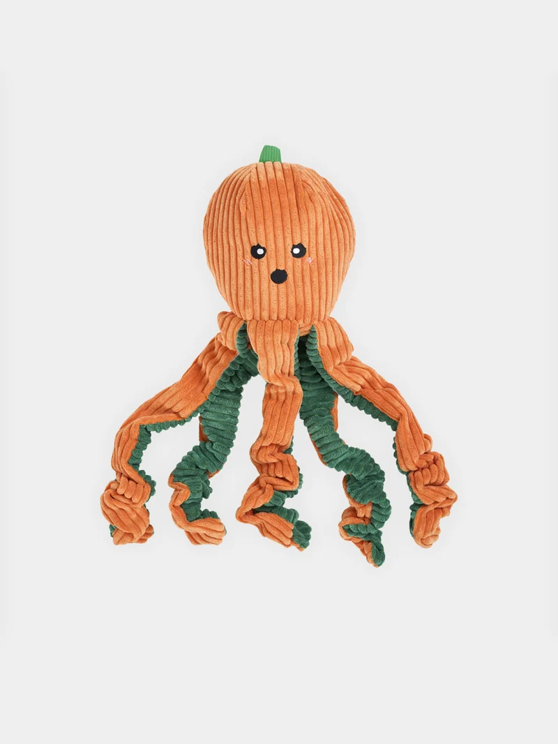 Peluche halloween pour chien - Pieuvre Citrouille 🎃 - Zippy Paws