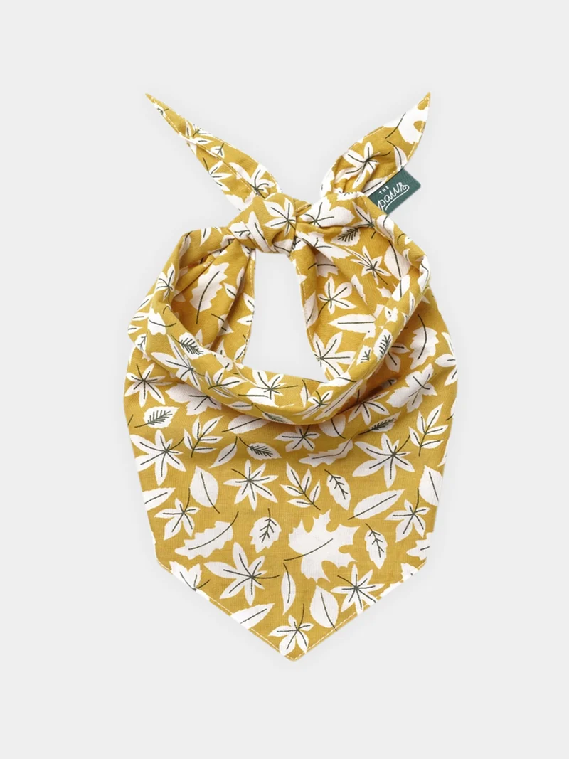 Bandana pour chien - Motif Golden Fall 🍂 - The Paws