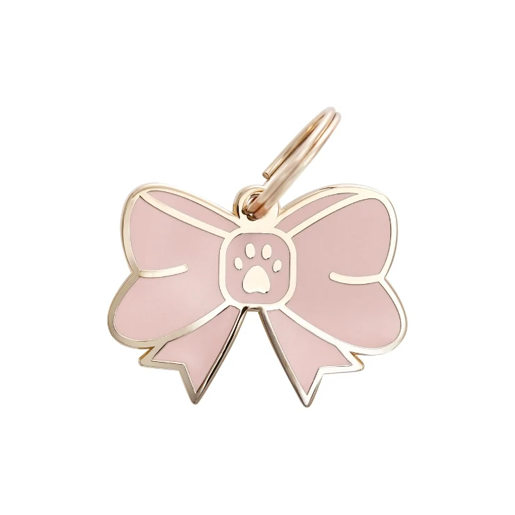 MÉDAILLE - Noeud rose