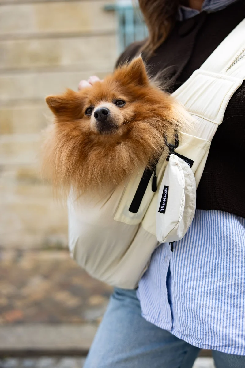 SAC TRANSPORT BANDOULIÈRE ÉTÉ - Beige (sans la pochette)