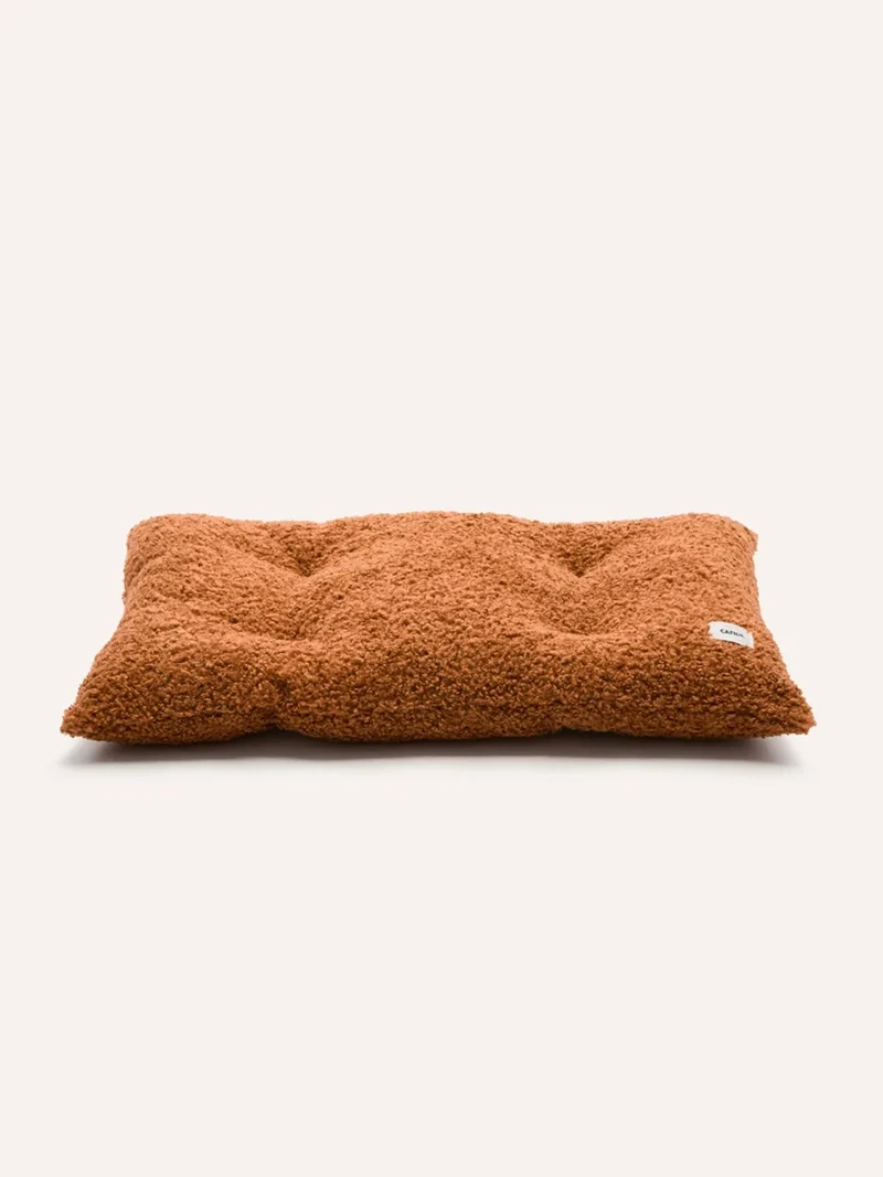 Coussin pour chien Bela - Bouclette moutarde - Cafide