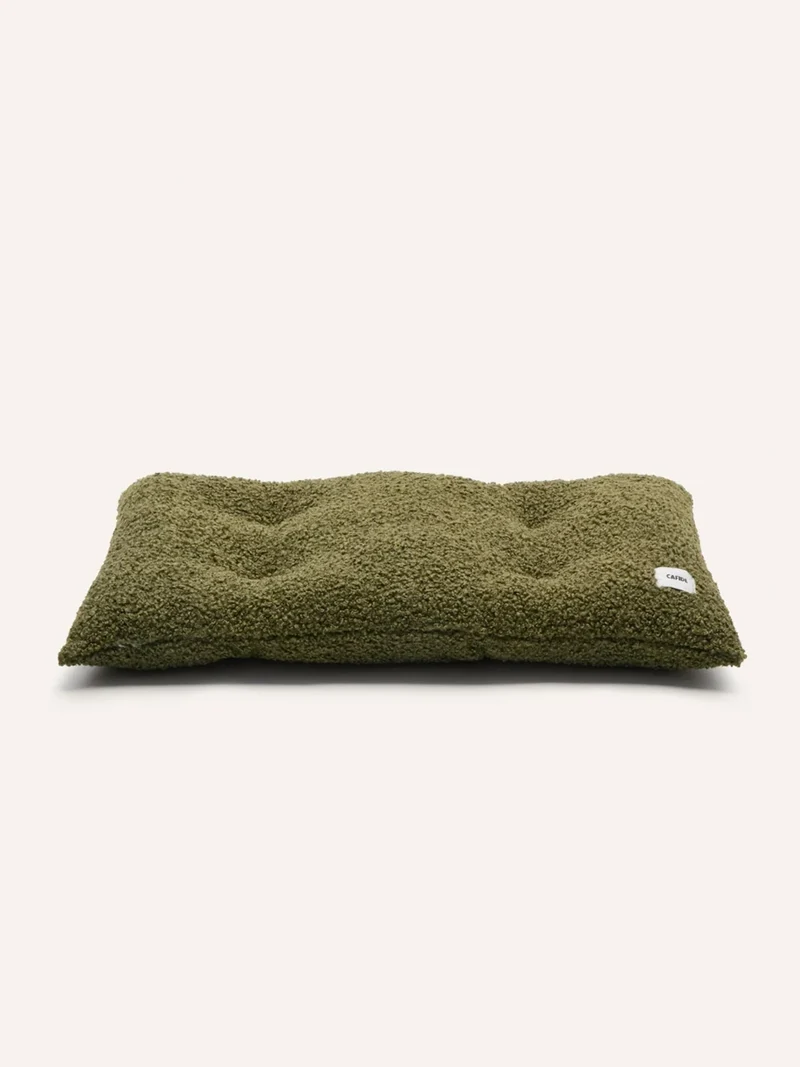 Coussin pour chien Bela - Bouclette vert - Cafide