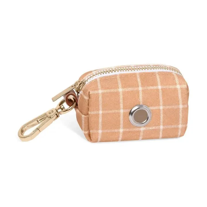 Porte-sacs à déjections pour chien Marron Chaï – Sunny Tails 🐾