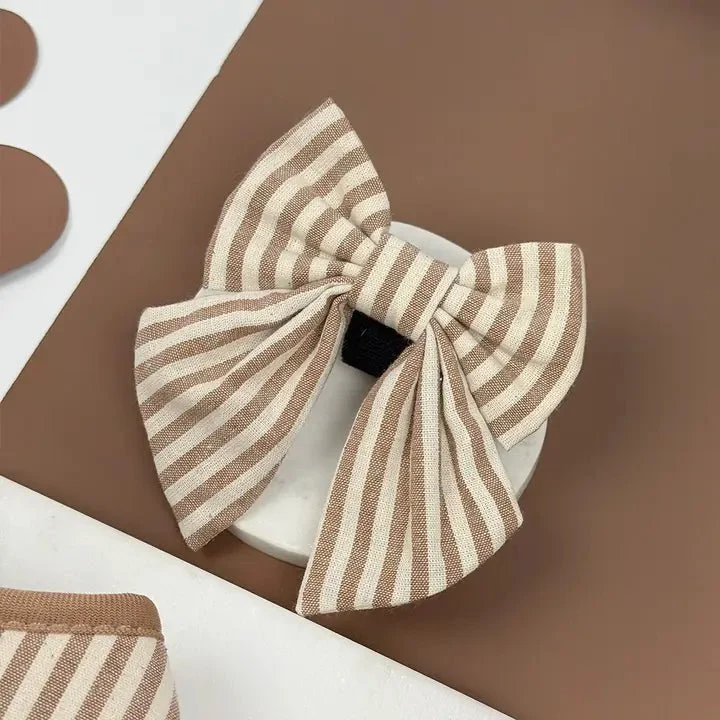 Nœud papillon marin pour chien London Linen CocoPup London
