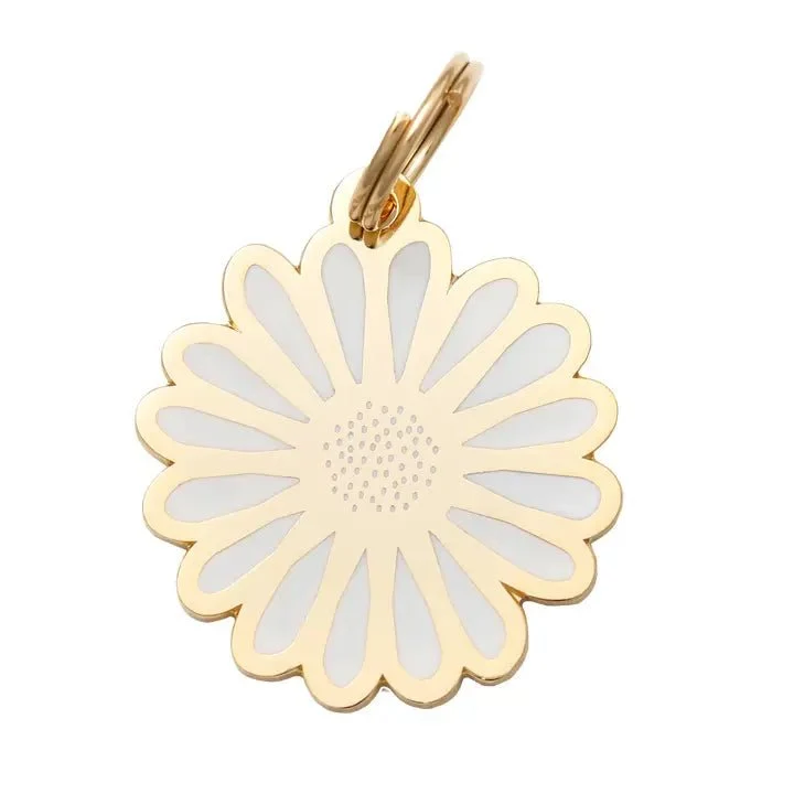 Médaille gravée pour chien personnalisable Marguerite