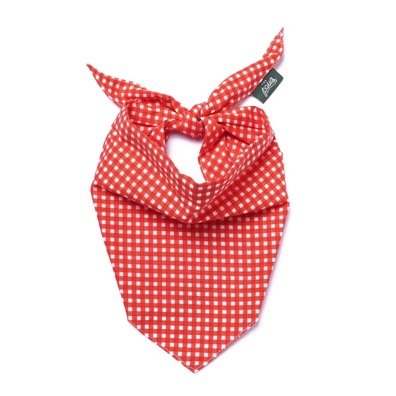 BANDANA - Vichy rouge