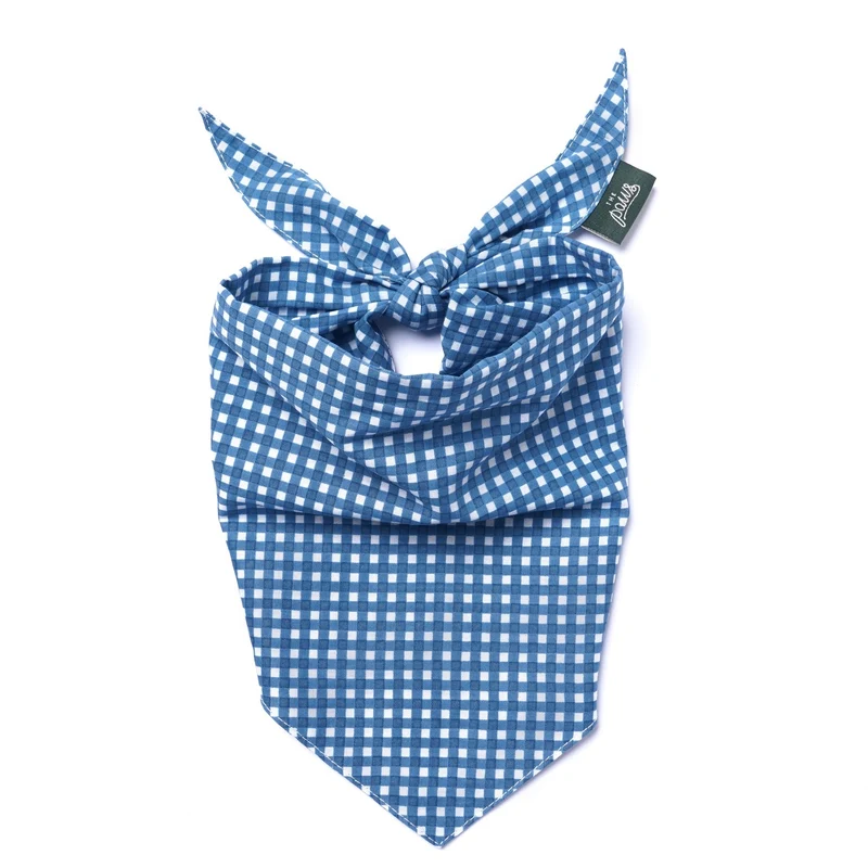 BANDANA - Vichy bleu