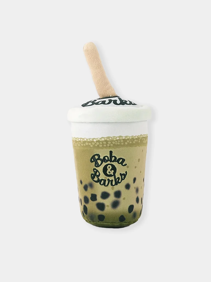 Peluche pour chien - Matcha Boba 🧋 - Pet PLAY
