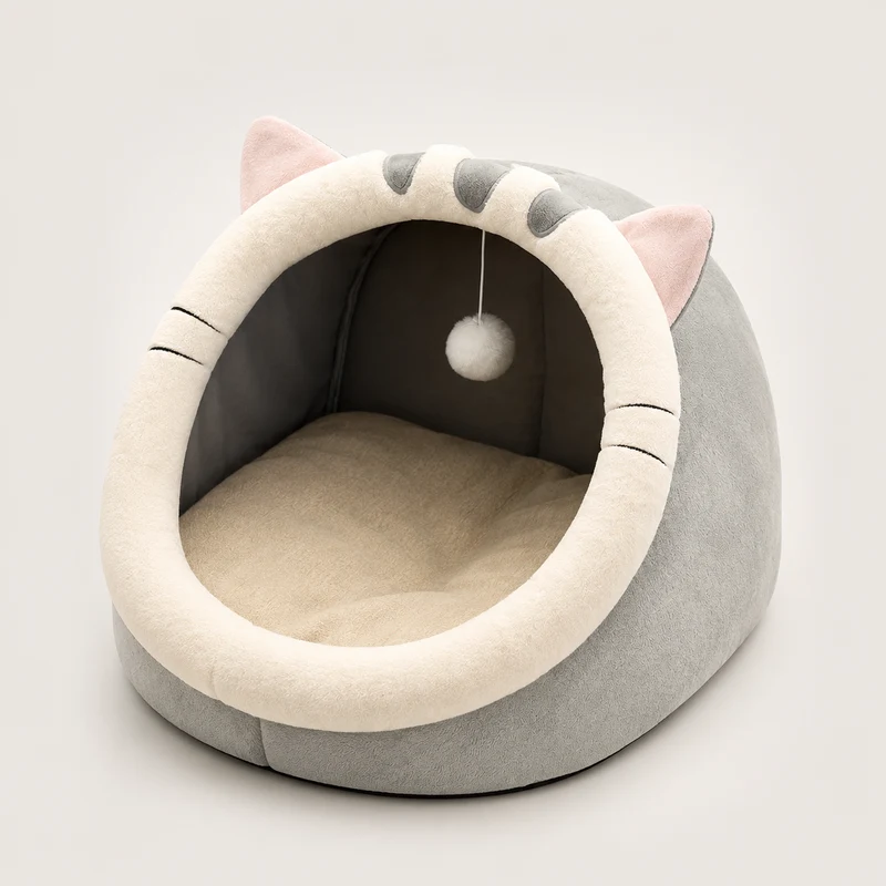 Tente Niche Auto-Chauffante pour Chat & Petit Chien