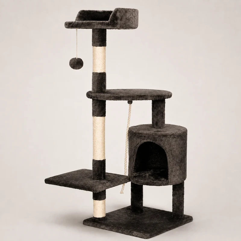 Arbre à Chat Multi-Niveaux