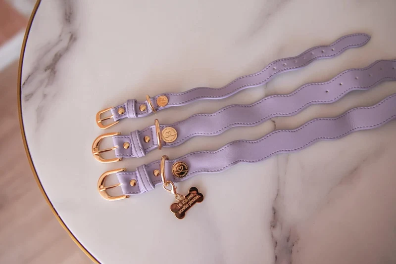 COLLIER WAVY - Lila