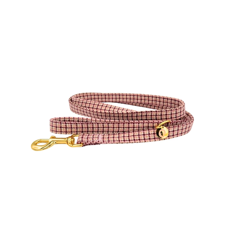 LAISSE - Pied-de-poule rose