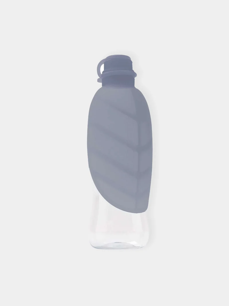 Gourde et distributeur d'eau portable Leaf - Gris - United Pets