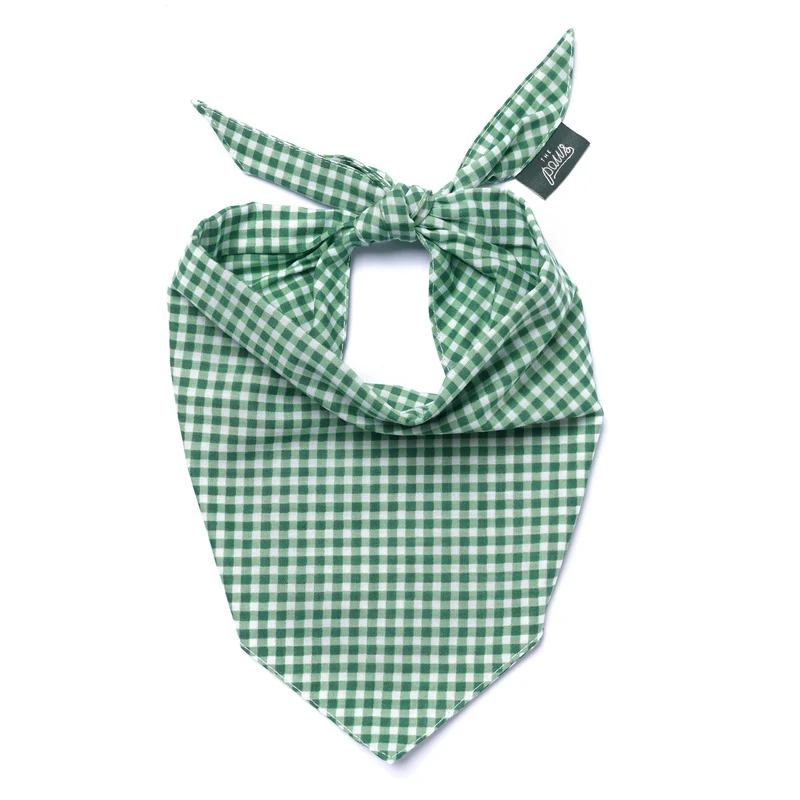 BANDANA - Vichy vert