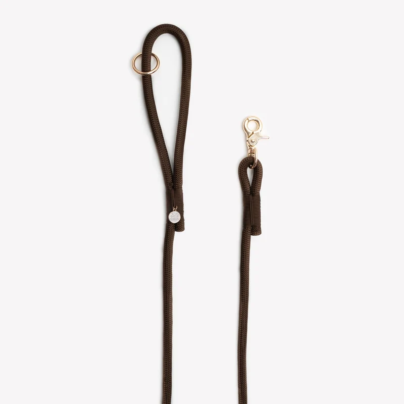 LAISSE EN CORDE - Marron