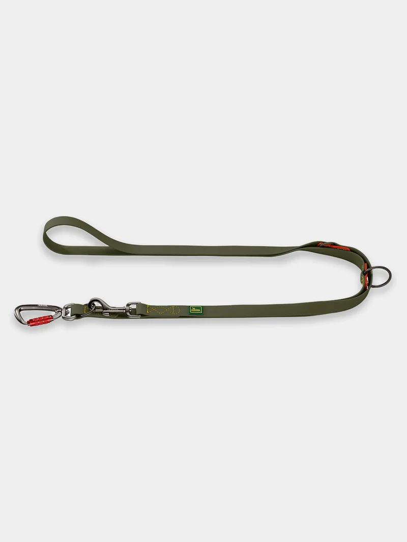 Laisse pour chien 3 positions en Biothane - Havana army - Hunter